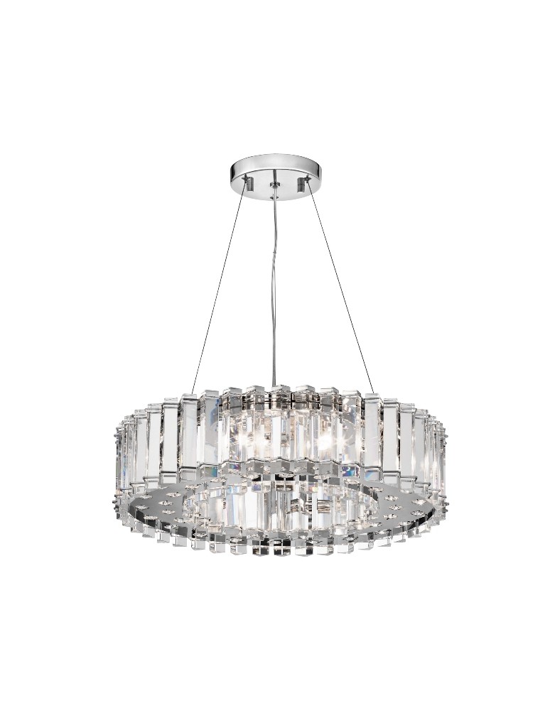 Glamour chandeliers - Kichler CRYSTAL SKYE 8x50W G9 KL/CRSTSKYE8 Pendant. - product kolory-swiatla.pl 1