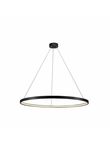 Light Prestige Ring lampa wisząca średnia czarna 3000K LP-909/1P M BK 1xLED czarny