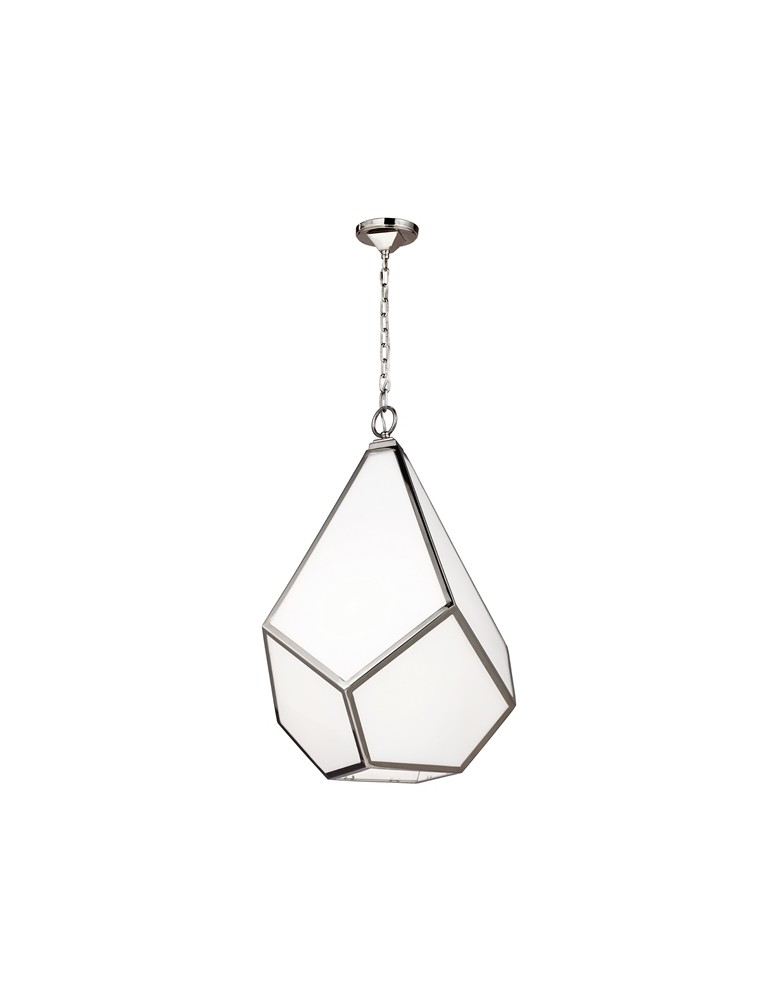 Geometric pendant lamps - Feiss DIAMOND 4x75W E27 FE/DIAMOND/P/L Pendant - product kolory-swiatla.pl 1