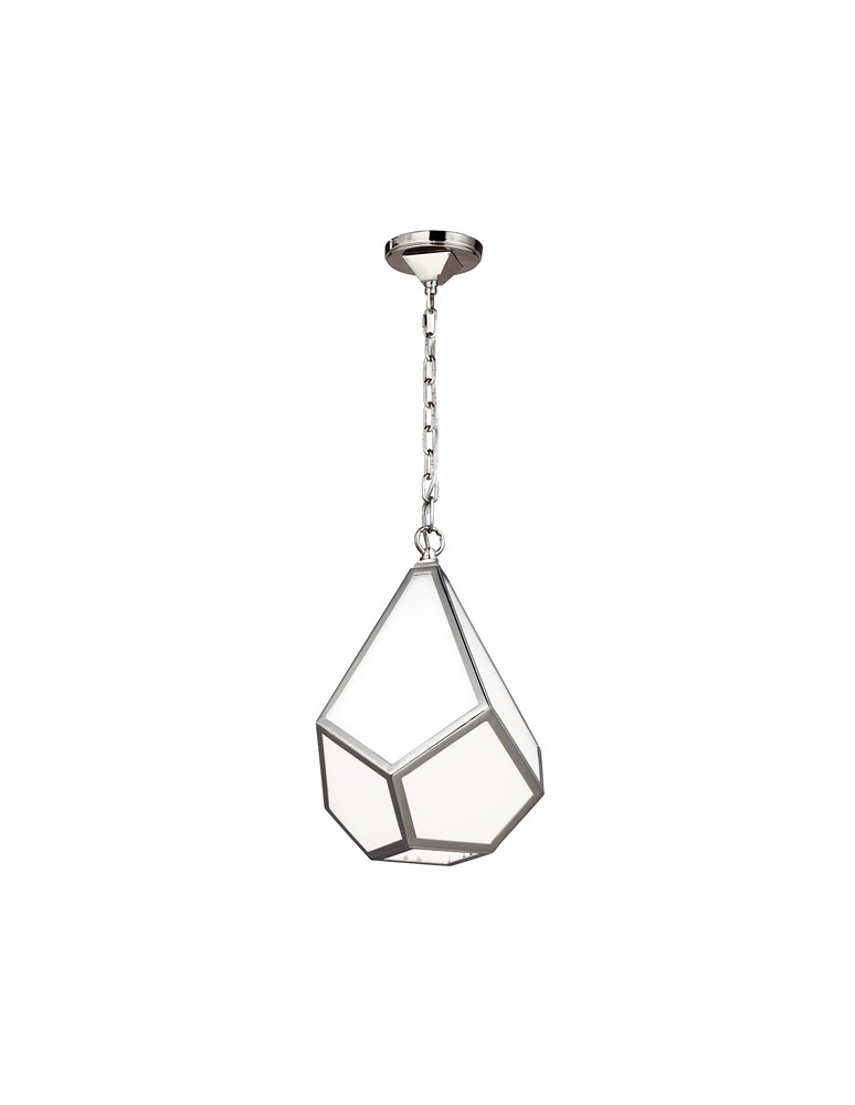 Geometric pendant lamps - Feiss DIAMOND 1x75W E27 FE/DIAMOND/P/S Pendant - product kolory-swiatla.pl 1