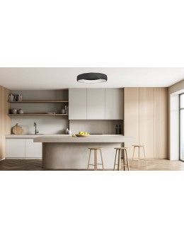 Light Prestige Reus LED plafond black LP-8069/1C LED BK 1xLED black - product 2