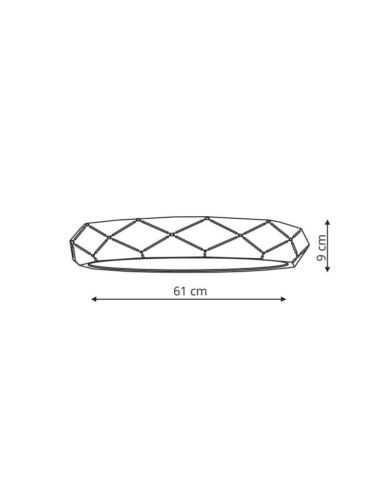 Ceiling lamps - Light Prestige Reus LED plafond black LP-8069/1C LED BK 1xLED black - product kolory-swiatla.pl 3