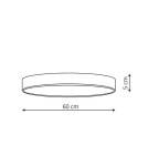 Ceiling lamps - Light Prestige Rapido plafond large white 3000K LP-433/1C 3L WH xLED white - product 3