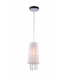 Pendant lamps - Light Prestige Lucca 1 pendant lamp white LP-40872/1P WH 1xE14 white - product 1