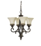 Retro chandeliers - Feiss DRAWING ROOM 4x100W E27 FE/DRAWING RM4 Pendant. - product 1