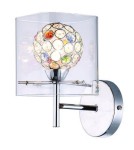 Wall lamps - Light Prestige Spark wall lamp multicolor LP-5193/1W 1xG9 silver, multicolor - product 1