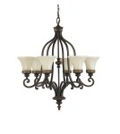 Chandeliers - Feiss DRAWING ROOM 6x100W E27 FE/DRAWING RM6 Pendant. - product 1