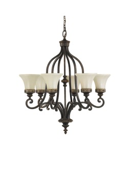 Feiss DRAWING ROOM 6x100W E27 FE/DRAWING RM6 Pendant.
