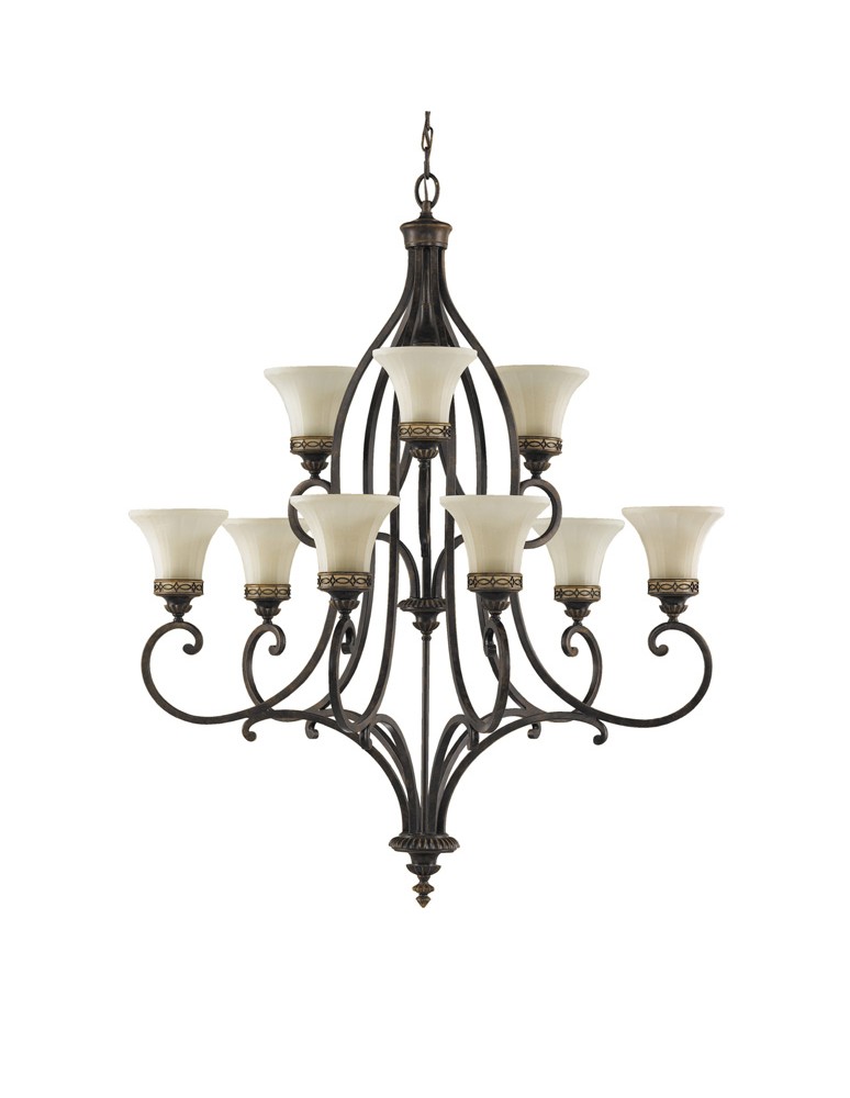 Feiss DRAWING ROOM 9x100W E27 FE/DRAWING RM9 Pendant.