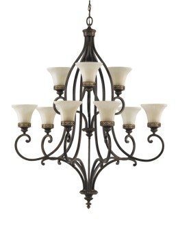 Feiss DRAWING ROOM 9x100W E27 FE/DRAWING RM9 Pendant.