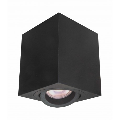 Light Prestige Lyon 1 oprawa natynkowa czarna GU10 czarny LP-5881/1SM BK