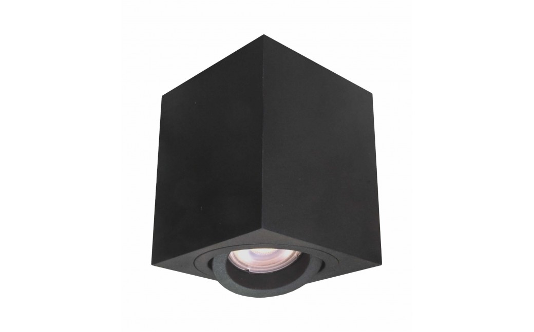 Light Prestige Lyon 1 oprawa natynkowa czarna GU10 czarny LP-5881/1SM BK