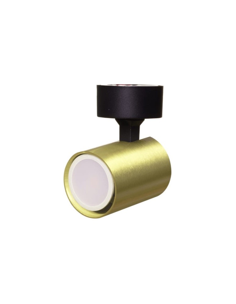Ceiling spotlights - Light Prestige Snow 1 spot gold LP-731/1W GD 1xGU10 black/gold - product kolory-swiatla.pl 1