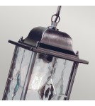Outdoor pendant lamps - Elstead WEXFORD Pendant E27 1x100W Black/Silver WX9 - product 3