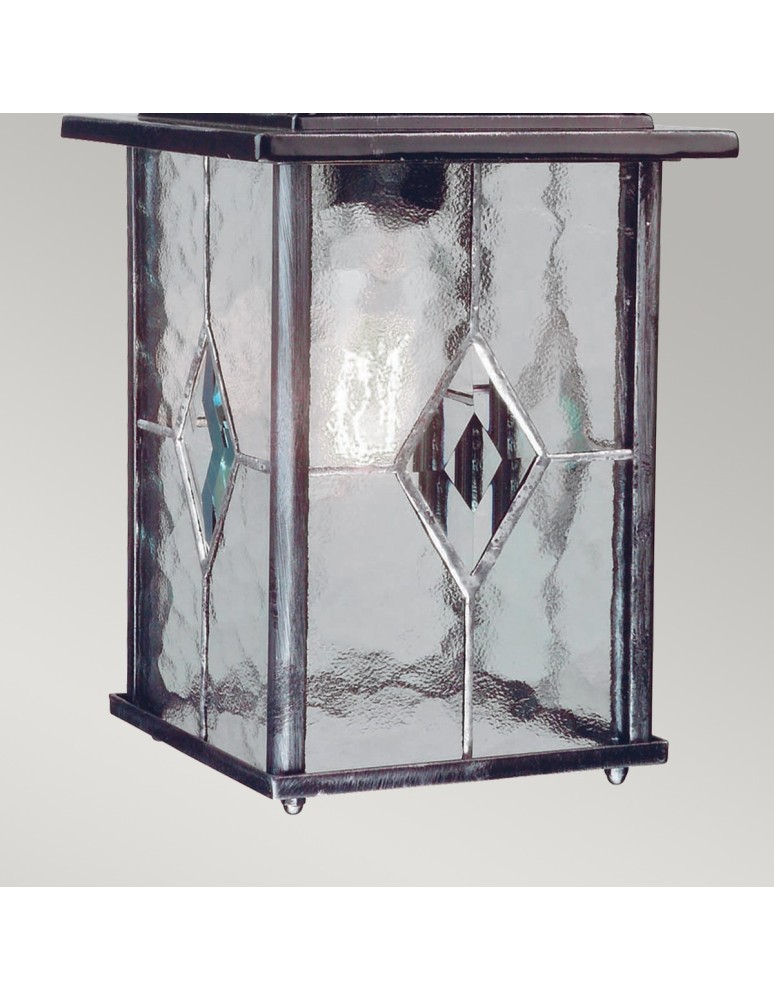 Outdoor pendant lamps - Elstead WEXFORD Pendant E27 1x100W Black/Silver WX9 - product kolory-swiatla.pl 4