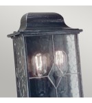 Outdoor wall lamps - Elstead WEXFORD Wall lamp E27 2x60W Black WX7 - product 2