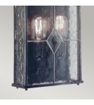 Outdoor wall lamps - Elstead WEXFORD Wall lamp E27 2x60W Black WX7 - product 3