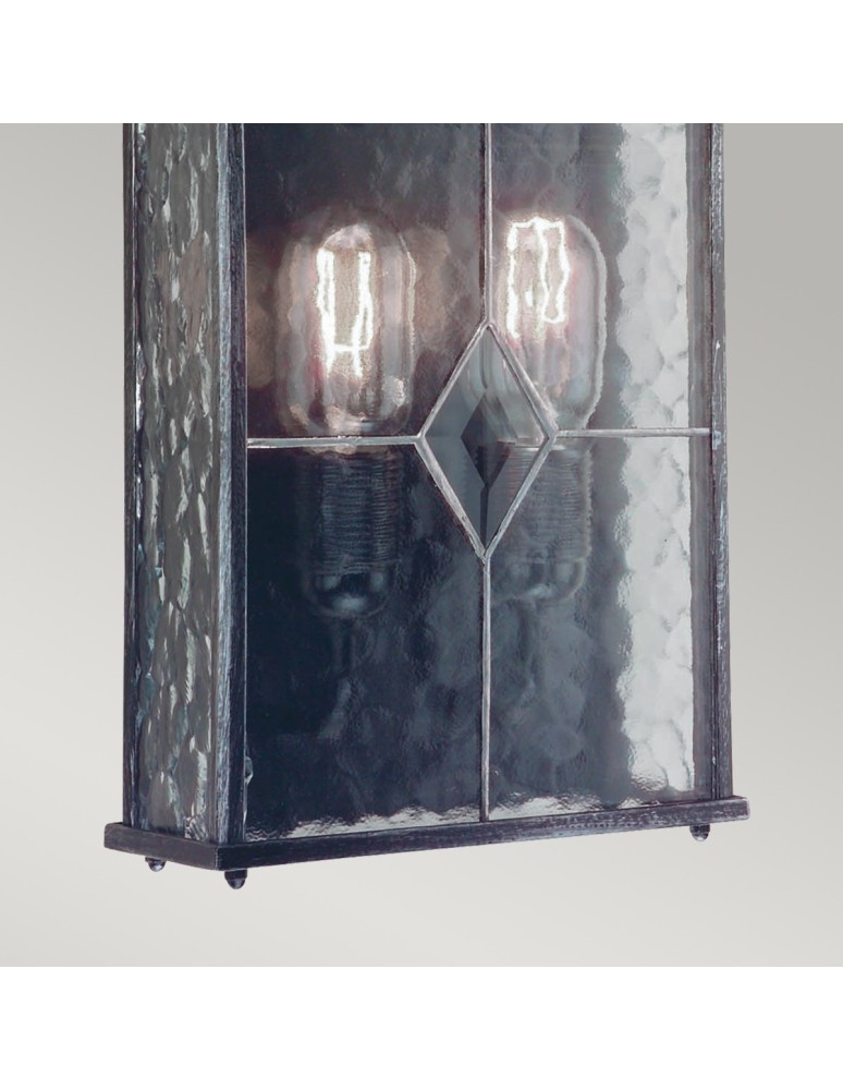 Outdoor wall lamps - Elstead WEXFORD Wall lamp E27 2x60W Black WX7 - product kolory-swiatla.pl 3