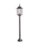 Standing garden lamps - Elstead WEXFORD Outdoor Standing E27 1x100W IP44 Black WX4. - product 1