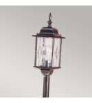 Standing garden lamps - Elstead WEXFORD Outdoor Standing E27 1x100W IP44 Black WX4. - product 2