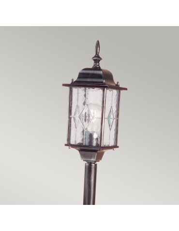 Elstead WEXFORD Stojąca Zewnętrzna E27 1x100W IP44 Czarny WX4 - produkt 2