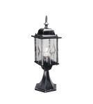 Standing garden lamps - Elstead WEXFORD Outdoor Standing E27 1x100W IP44 Black WX3. - product 1