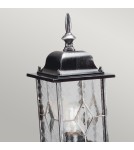 Standing garden lamps - Elstead WEXFORD Outdoor Standing E27 1x100W IP44 Black WX3. - product 2