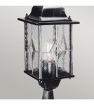 Standing garden lamps - Elstead WEXFORD Outdoor Standing E27 1x100W IP44 Black WX3. - product 3