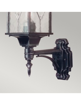 Elstead WEXFORD Wall lamp E27 1x100W IP44 Black WX1 - product 2