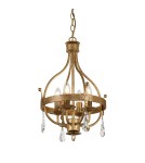 Rustic chandeliers - Elstead WINDSOR Pendant E14 4x60W Gold WINDSOR4-GOLD - product 1