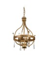 Elstead WINDSOR Pendant E14 4x60W Gold WINDSOR4-GOLD