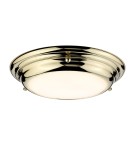 Ceiling lamps - Elstead WELLAND LED Plafond 1x12W Brass WELLAND-F-S-PB - product 1