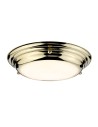 Elstead WELLAND LED Plafond 1x12W Brass WELLAND-F-S-PB