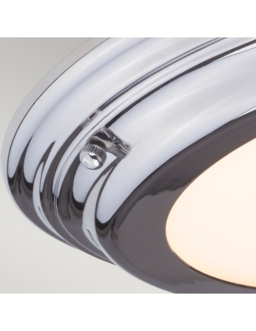 Elstead WELLAND LED Plafond 1x25W IP54 Chrome WELLAND-F-PC. - product 2