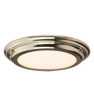 Hermetic plafonds - Elstead WELLAND LED Plafond 1x25W IP54 Brass WELLAND-F-PB - product 1