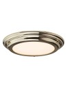 Elstead WELLAND LED Plafond 1x25W IP54 Brass WELLAND-F-PB