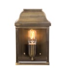 Outdoor wall lamps - Elstead VICTORIA Wall lamp E27 1x100W IP44 Antique Brass VICTORIA-BR - product 1
