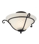 Ceiling lamps - Elstead TORCHIERE Plafond E27 1x100W Black TCH-F-BLACK - product 1