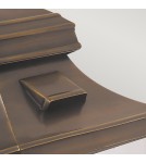 Outdoor wall lamps - Elstead ST PAULS Wall lamp E27 1x60W IP44 Brass ST-PAULS-WB1 - product 2