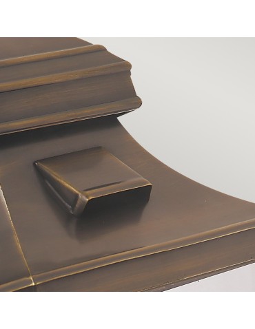 Elstead ST PAULS Wall lamp E27 1x60W IP44 Brass ST-PAULS-WB1 - product 2