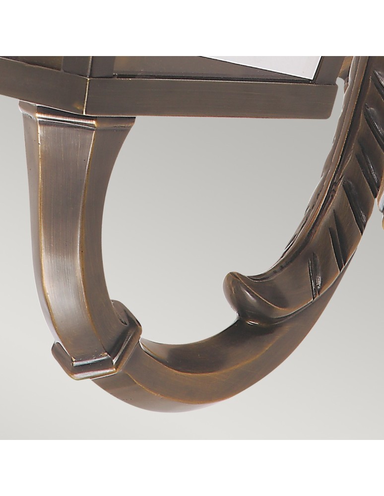 Outdoor wall lamps - Elstead ST PAULS Wall lamp E27 1x60W IP44 Brass ST-PAULS-WB1 - product kolory-swiatla.pl 3