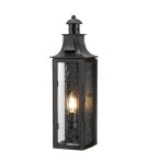 Outdoor wall lamps - Elstead STOW Wall lamp E27 1x60W IP44 Brown STOW - product 1