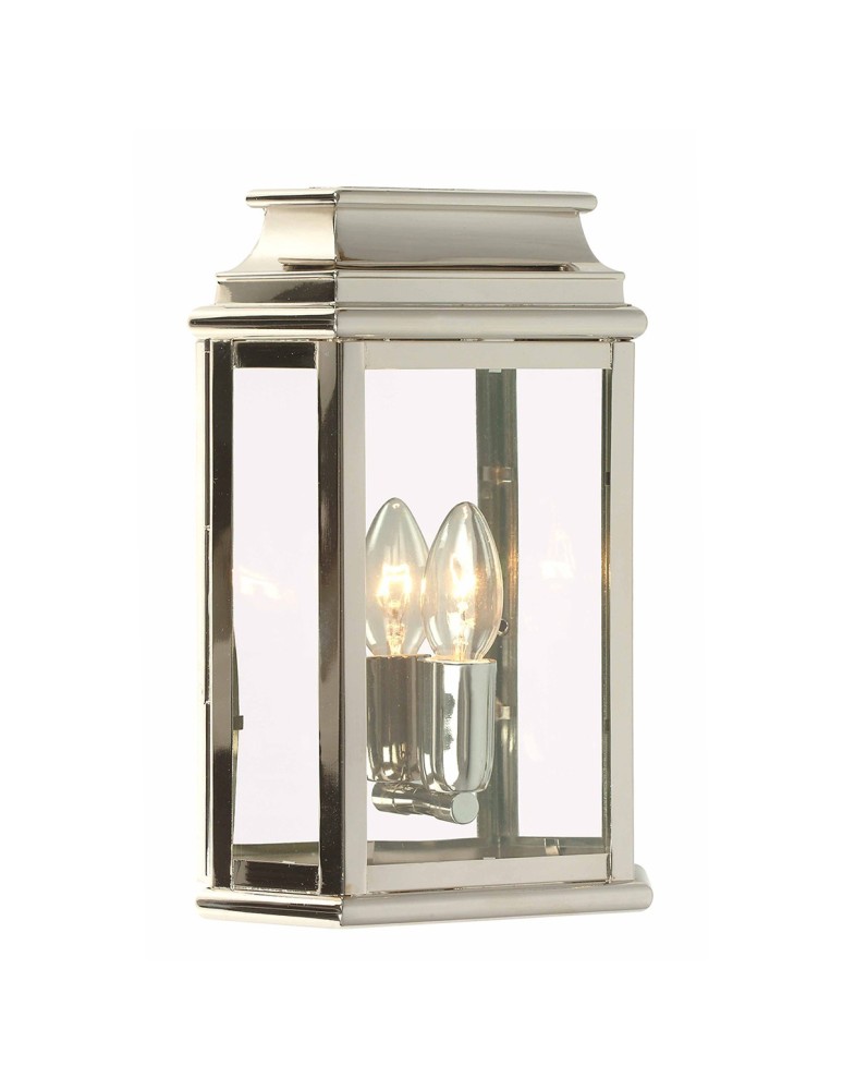 Outdoor wall lamps - Elstead ST MARTINS Wall lamp E27 1x100W IP44 Nickel ST-MARTINS-PN - product kolory-swiatla.pl 1