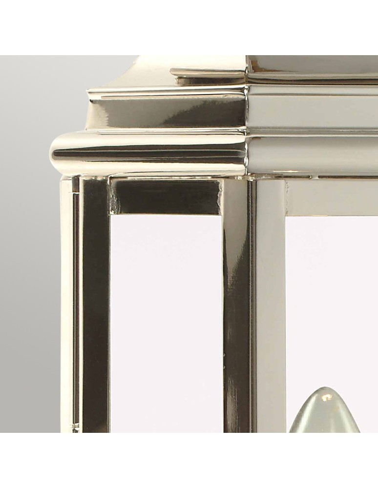 Outdoor wall lamps - Elstead ST MARTINS Wall lamp E27 1x100W IP44 Nickel ST-MARTINS-PN - product kolory-swiatla.pl 4