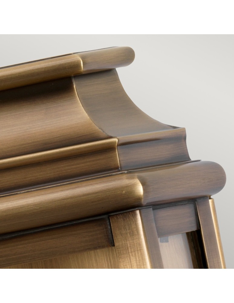 Outdoor wall lamps - Elstead ST MARTINS Wall lamp E27 1x100W IP44 Antique Brass ST-MARTINS-BR - product kolory-swiatla.pl 2