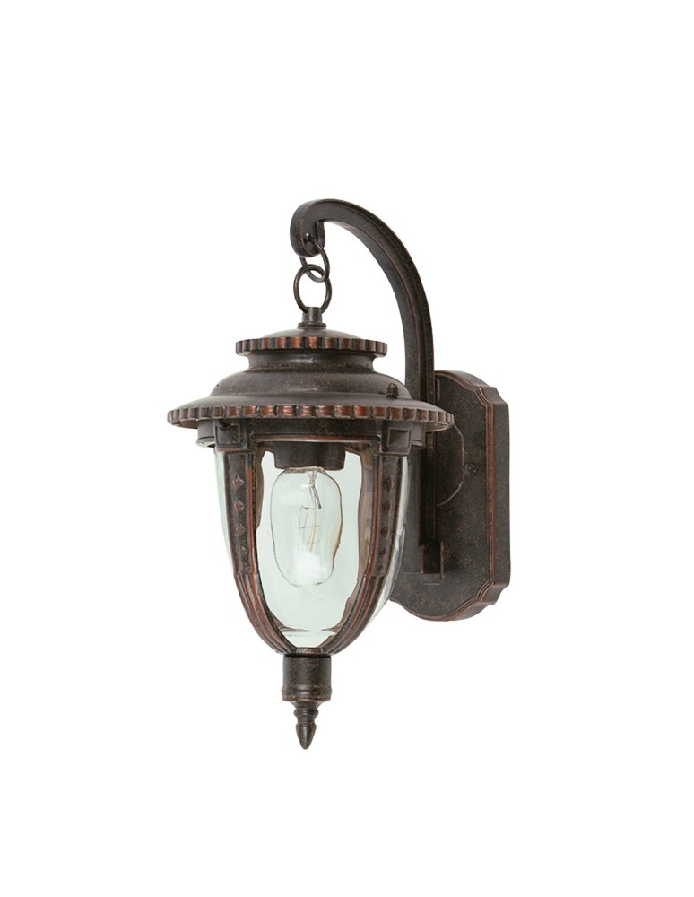 Outdoor wall lamps - Elstead ST LOUIS Wall lamp E27 1x100W IP44 Brown STL2-M-WB - product kolory-swiatla.pl 1