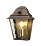 Outdoor wall lamps - Elstead ST JAMES Wall lamp E27 1x100W IP44 Antique Brass ST-JAMES-BRASS - product 1