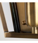Outdoor wall lamps - Elstead ST JAMES Wall lamp E27 1x100W IP44 Antique Brass ST-JAMES-BRASS - product 4