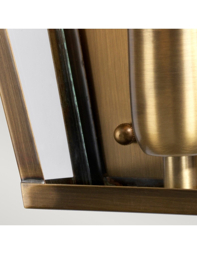 Outdoor wall lamps - Elstead ST JAMES Wall lamp E27 1x100W IP44 Antique Brass ST-JAMES-BRASS - product kolory-swiatla.pl 4
