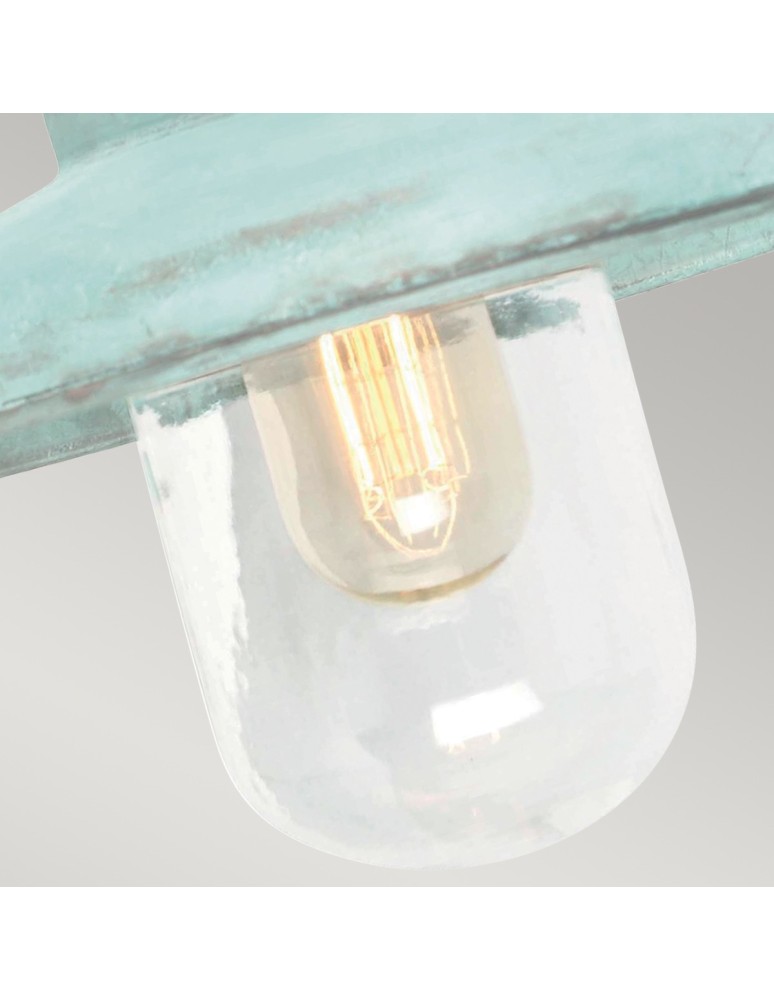 Outdoor wall lamps - Elstead SOMERTON Wall lamp E27 1x100W IP44 Blue SOMERTON-V - product kolory-swiatla.pl 4